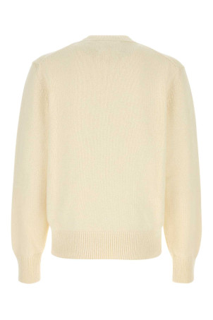 Ivory cotton sweater White JIL SANDER (J47GP0201J15470)