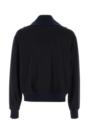 Midnight blue wool cardigan JIL SANDER (J61HG0003J40045)