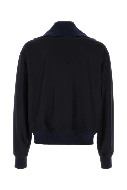 Midnight blue wool cardigan JIL SANDER (J61HG0003J40045)