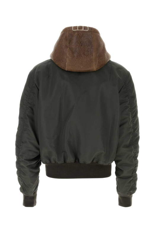 Khaki nylon bomber jacket JW ANDERSON (JK0388PG1875)