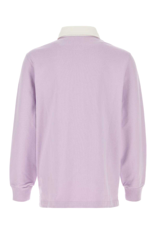 Lilac cotton polo shirt JW ANDERSON (JO0288PG1938)