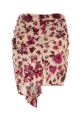 Printed stretch silk Ovia mini skirt ISABEL MARANT (JU0422FCD1J11I)