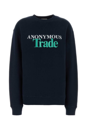 Navy blue cotton sweatshirt JW ANDERSON (JW0275PG1905)