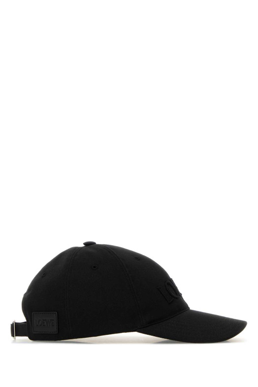 Black cotton baseball cap Black LOEWE (K820358X68)