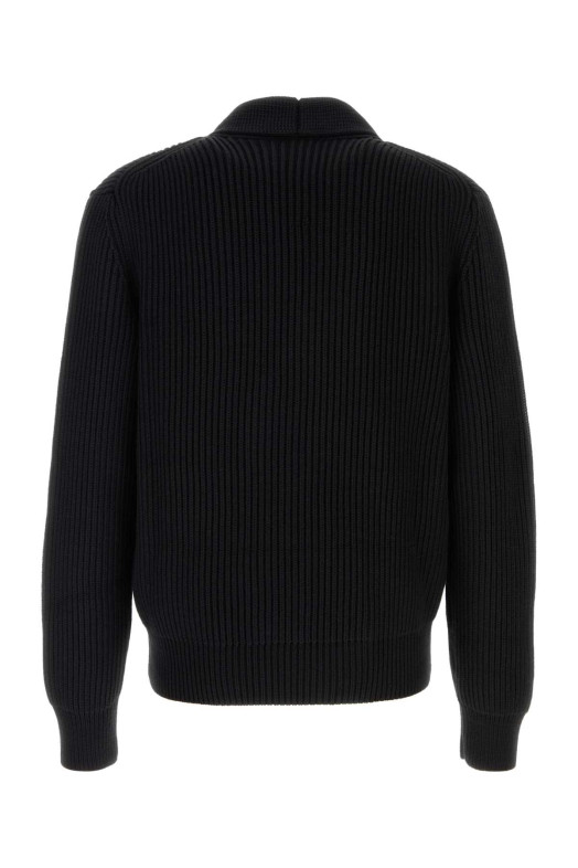Black wool blend cardigan TOM FORD (KLL012YMW094)