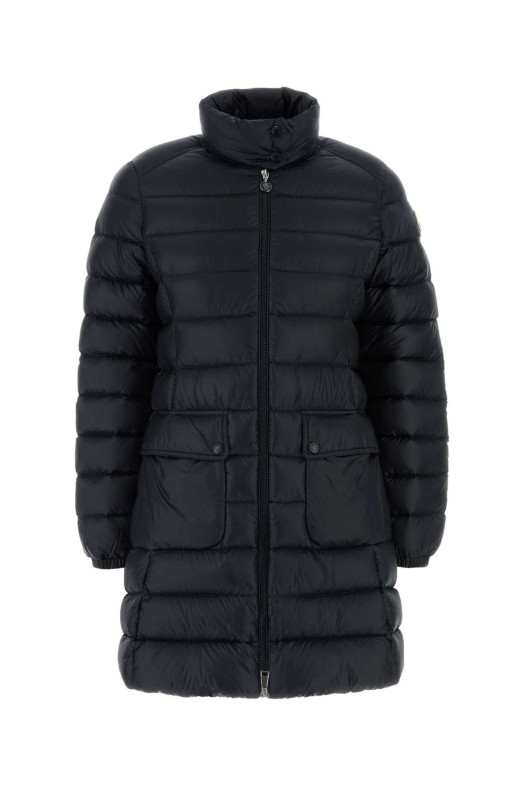 Navy blue nylon Genet down jacket Blue MONCLER (L10931C00002597YG)