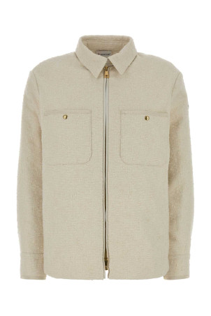 Ivory bouclÃ© down jacket MONCLER (L10932F0000959977)