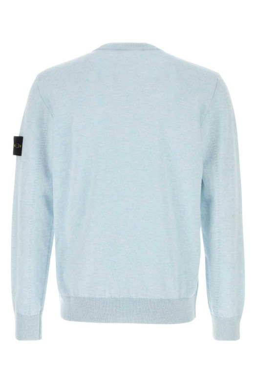 Light-blue wool sweater Gray STONE ISLAND (L1S155100010S00B4)