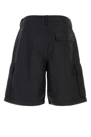 Black nylon bermuda shorts Black STONE ISLAND (L1S15L100001S0069)