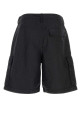 Black nylon bermuda shorts Black STONE ISLAND (L1S15L100001S0069)