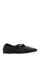 Black nappa leather Pebble ballerinas Black LOEWE (L815466X46)