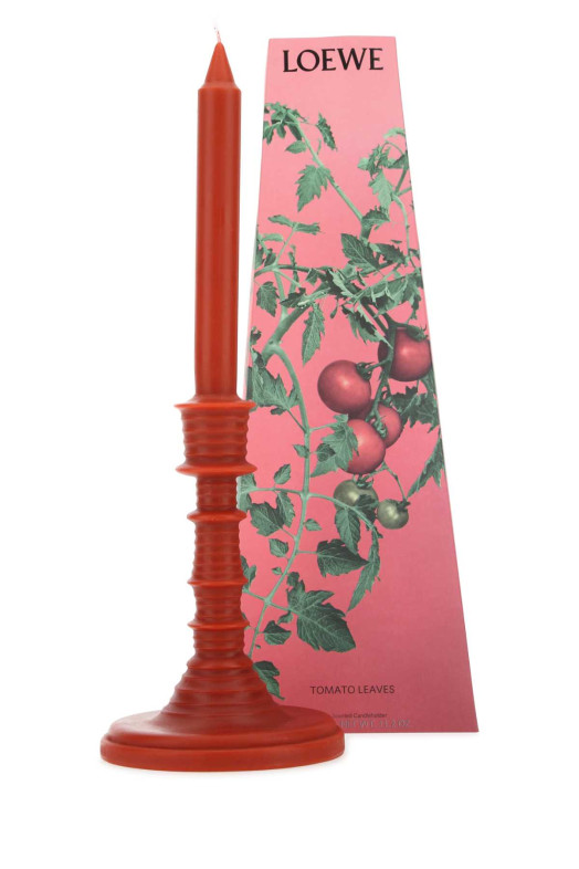 Tomato Leaves wax candleholder LOEWE (LW67959)