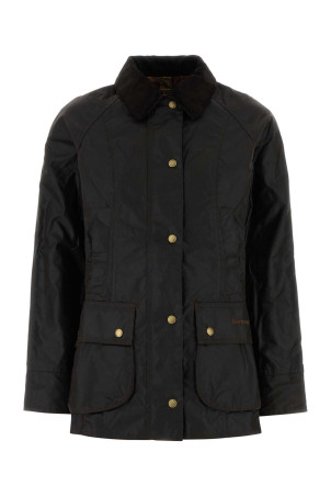 Dark brown cotton Beadnell jacket BARBOUR (LWX0667)
