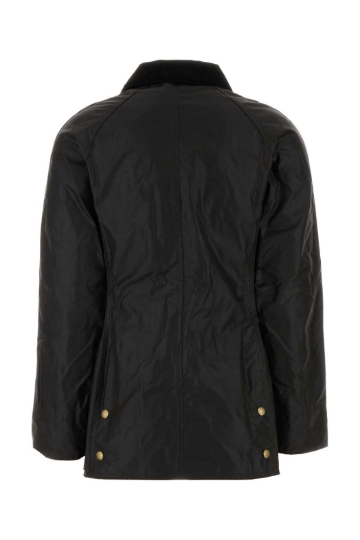 Dark brown cotton Beadnell jacket BARBOUR (LWX0667)