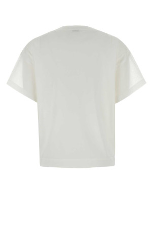White cotton t-shirt BRUNELLO CUCINELLI (M0T81BX800)