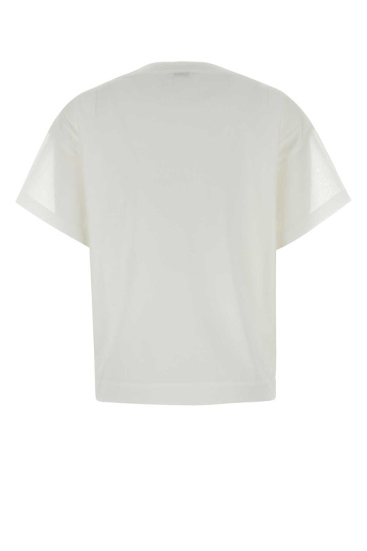 White cotton t-shirt BRUNELLO CUCINELLI (M0T81BX800)