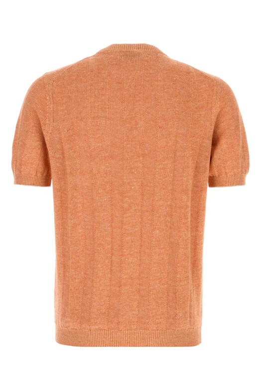 Orange knit t-shirt BRUNELLO CUCINELLI (M2L707800)