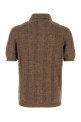 Brown knit polo shirt BRUNELLO CUCINELLI (M2L707815)