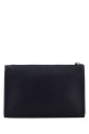 Navy blue leather clutch BALLY (MAM00VEC001)