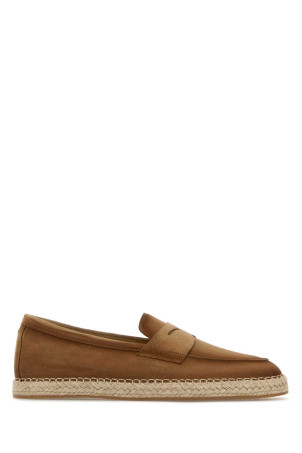 Camel suede Carlo espadrilles SANTONI (MBCD22193PBTTSE2)