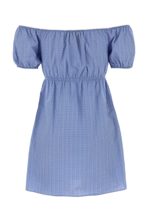 Embroidered poplin mini dress MIU MIU (MF6225SOOO183A)