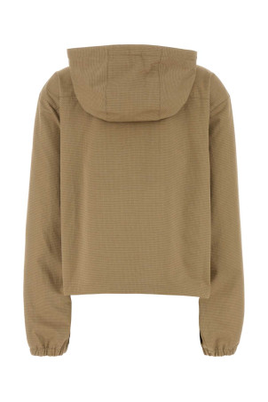 Embroidered ripstop fabric jacket MIU MIU (ML1459SOOO19CU)