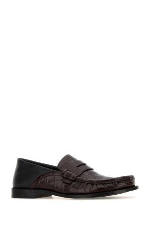 Two-tone leather Campo loafers LOEWE (MLSC290X01)