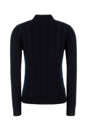 Midnight blue cashmere cardigan Blue MIU MIU (MMF985SOOO17IW)