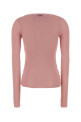 Pink silk t-shirt MIU MIU (MML01BSOOO18BQ)