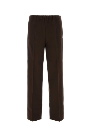 Brown stretch viscose blend pant MIU MIU (MP1935SOOO18FQ)