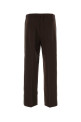 Brown stretch viscose blend pant MIU MIU (MP1935SOOO18FQ)