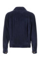 Blue suede jacket BRUNELLO CUCINELLI (MPCFN2064)