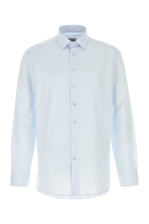 Pastel light blue cotton shirt ETRO (MRIB0001AQ043)