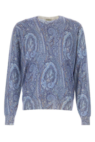 Printed silk blend sweater ETRO (MRKF0096AKG61)