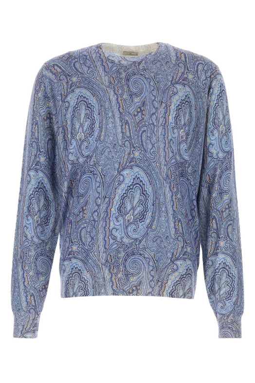 Printed silk blend sweater ETRO (MRKF0096AKG61)