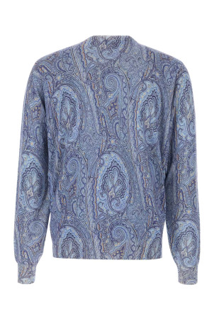 Printed silk blend sweater ETRO (MRKF0096AKG61)
