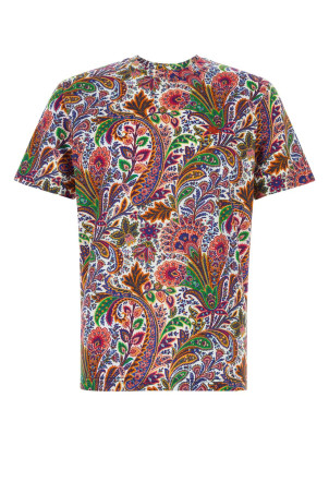 Printed cotton t-shirt ETRO (MRMA0002AKG28)