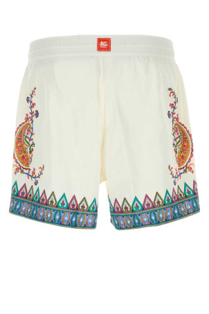 White polyester swimming shorts ETRO (MRPB000299SPSG2)