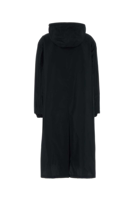 Midnight blue polyester overcoat Blue MIU MIU (MS2140SOOO13MF)