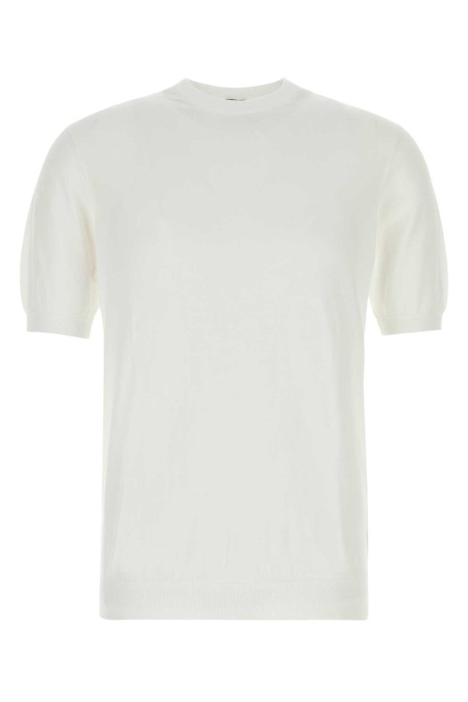 White cotton sweater FEDELI (MU0D8014)