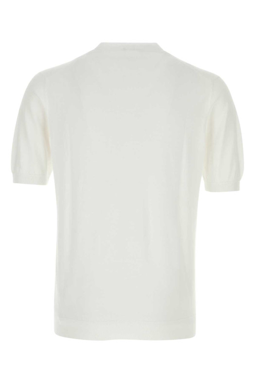 White cotton sweater FEDELI (MU0D8014)