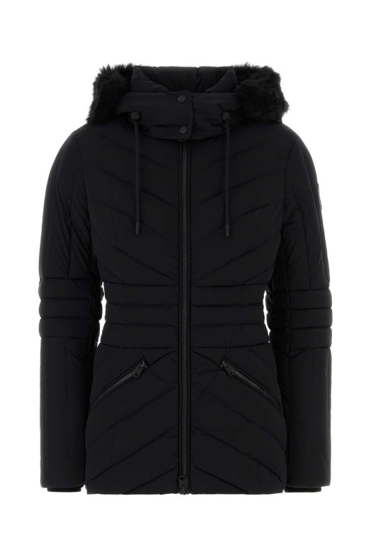 Black stretch nylon Nadia down jacket Black MACKAGE (NADIASH)