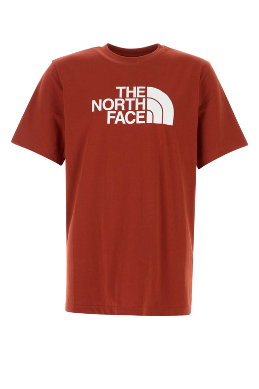 Red cotton blend t-shirt THE NORTH FACE (NF0A8B6J)