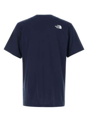 Navy blue cotton blend t-shirt THE NORTH FACE (NF0A8B6J)