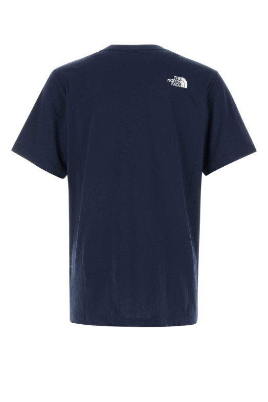 Navy blue cotton blend t-shirt THE NORTH FACE (NF0A8B6J)