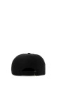Black cotton baseball cap OFF WHITE (OMLB022S21FAB003)