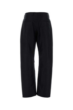 Black cotton wide-leg pant LEMAIRE (PA1269LF1539)