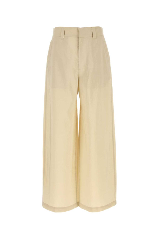 Sand silk blend wide-leg pant LEMAIRE (PA1291LF1308)