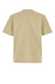 Khaki cotton t-shirt MAISON KITSUNE (PM00108KJ7025)