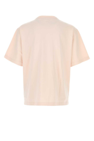 Pastel pink cotton oversize t-shirt MAISON KITSUNE (PM00109KJ0119)
